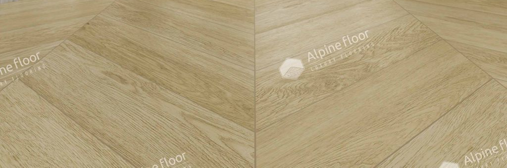 LVT плитка Дуб Ваниль Селект Chevron ECO 20-2