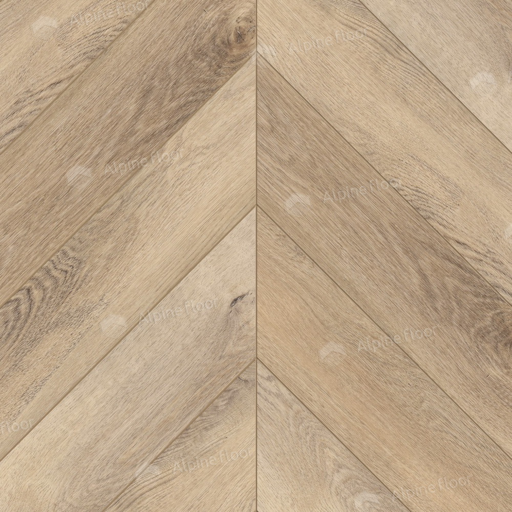 LVT плитка Дуб Синистра Chevron ECO 20-6